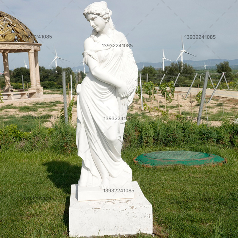 石雕女神雕像欧式天使雕塑酒店装饰