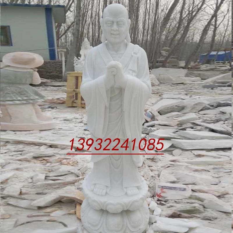 厂家直销晚霞红地藏菩萨雕塑